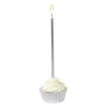 Candeline extra lunghe, Mix, 16 pezzi per torte di compleanno eleganti