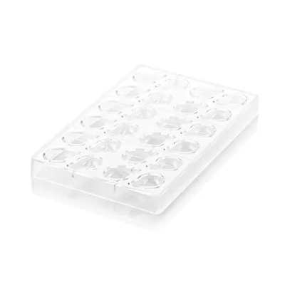Praline mold Drops 24 chocolates for fine chocolates