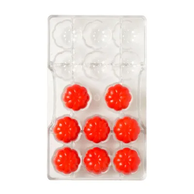 Praline mold small pumpkin 14 chocolates