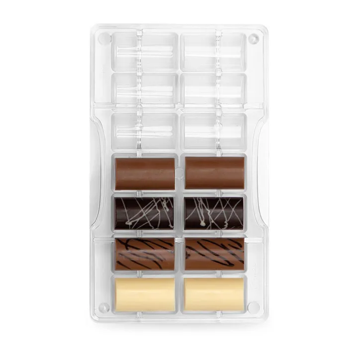 Stampo per praline cilindro medio 14 praline