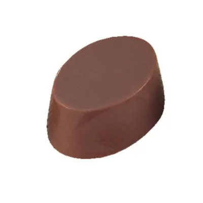 Oval praline mold, 28 pralines/mold for fine chocolates