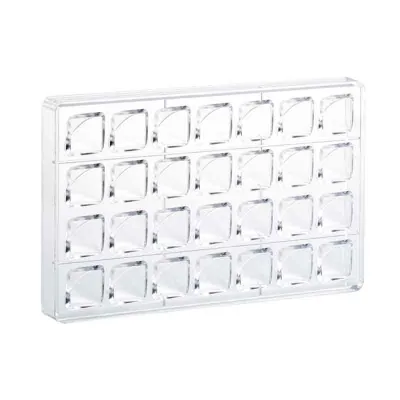 Praline mold safe 28 chocolates for noble chocolates