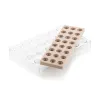 Praline set hemisphere 24 chocolates