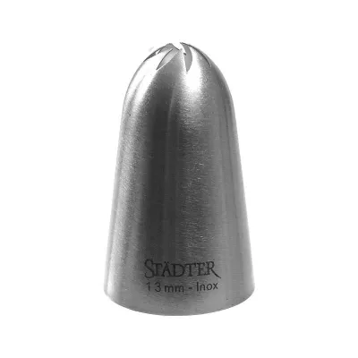 Rosette nozzle 13 mm for great cupcake toppings