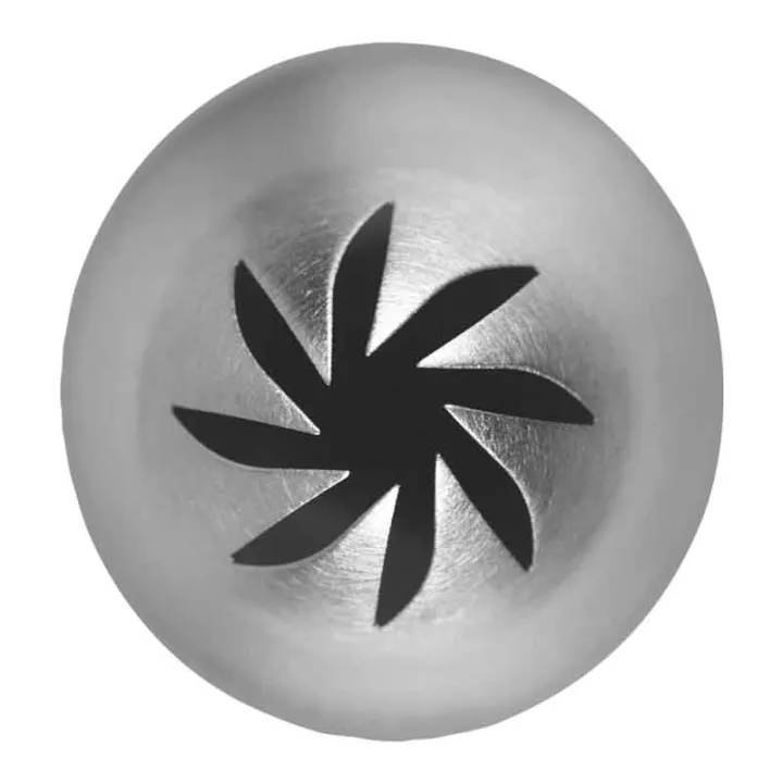 Rosette nozzle 18 mm for great cupcake toppings