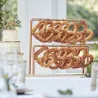 Stand per pretzel - Rame e legno