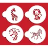 Safari Animals Stencil for Sweet and Simple Motifs
