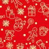 Schoggi-Tattoo Fröhliche Weihnachten