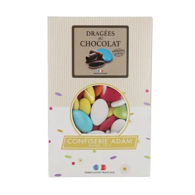 Chocolate dragées colored, 500 g
