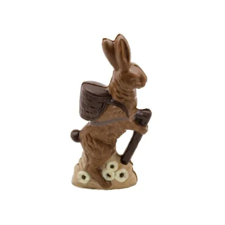 Stampo per cioccolato coniglio con bastone per dolci figure di cioccolato
