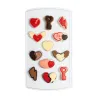 Set di cuori con stampo per cioccolato