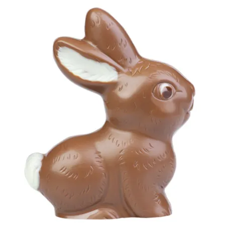 Chocolate mold Hoppelhase for sweet chocolate figures