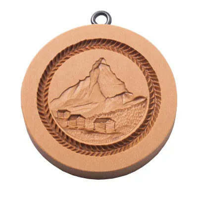 Springerle-Model Matterhorn Ø 68 mm für Tirggel und Anisbrötli