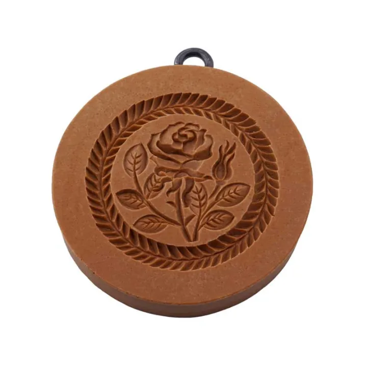 Modèle de Springerle Rose petit Ø 55 mm pour Tirggel et Anisbrötli