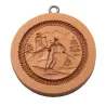 Modèle de Springerle Ski Ø 68 mm pour Tirggel et Anisbrötli