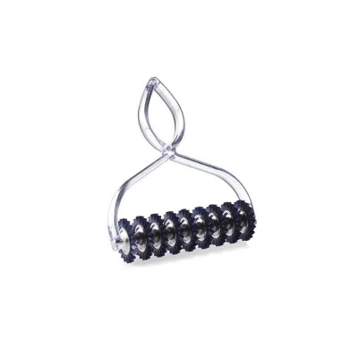 Pasta dough wheel transparent, 9 wheels for uniform pasta
