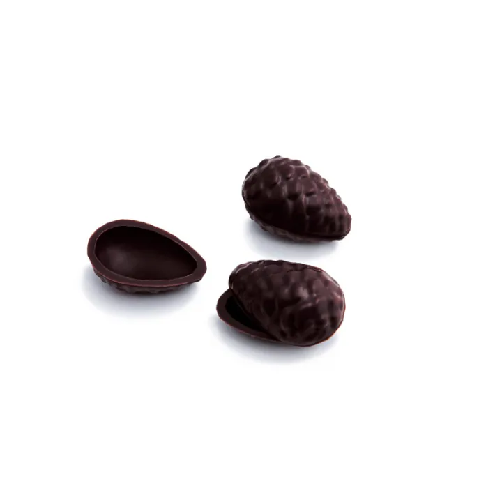 Sweet hollow form chocolates pine cone dark
