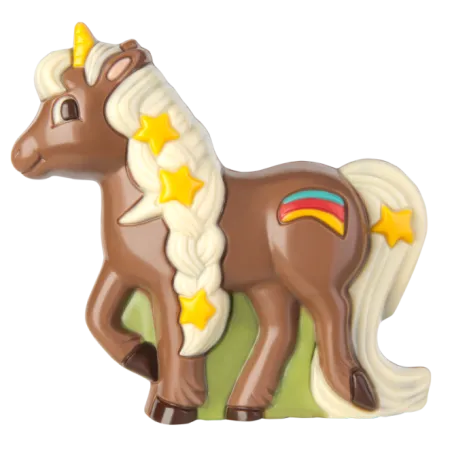 Chocolate mold unicorn star for own chocolate figures