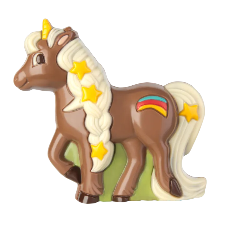 Chocolate mold unicorn star for own chocolate figures