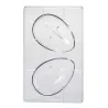 Chocolate mold egg XL, 2 pieces