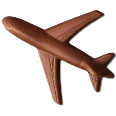 Chocolate mold airplane, 2 pieces for great chocolate figures