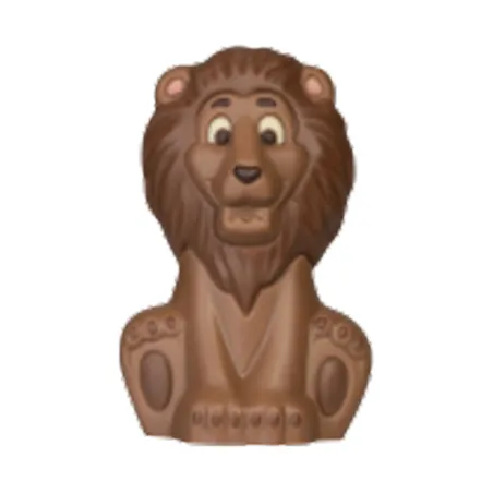 Chocolate mold lion for chocolate figures