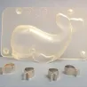 Whale chocolate mold