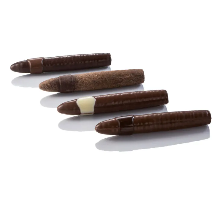 Moule à chocolat cigare, 16 pièces