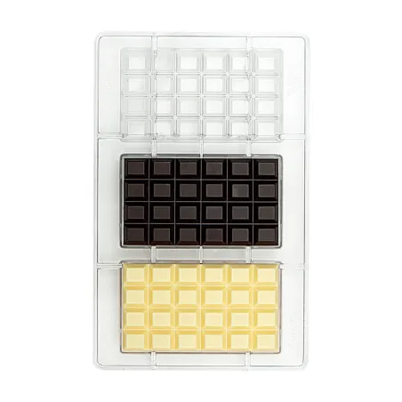 Stampo per barrette di cioccolato Classica 3 pezzi