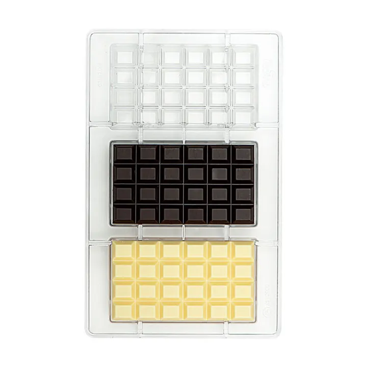 Stampo per barrette di cioccolato Classica 3 pezzi