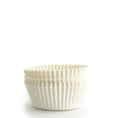 Patisserie Förmchen Rund Weiss Ø 4.5 cm, 500 Stück