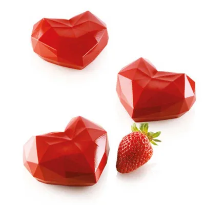 Moule en silicone Cœur Diamant