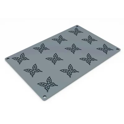 Silicone mold small butterfly