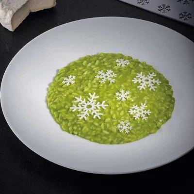 Silikonform Schneeflocke