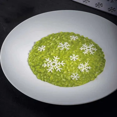 Silikonform Schneeflocke