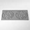 Silicone mold Hüppen pair of birds