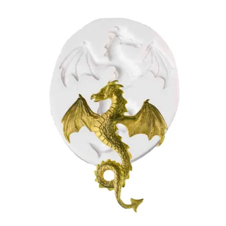Silicone embosser dragon for simple noble decorations