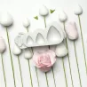 Silicone Embosser Rosebuds e Spike