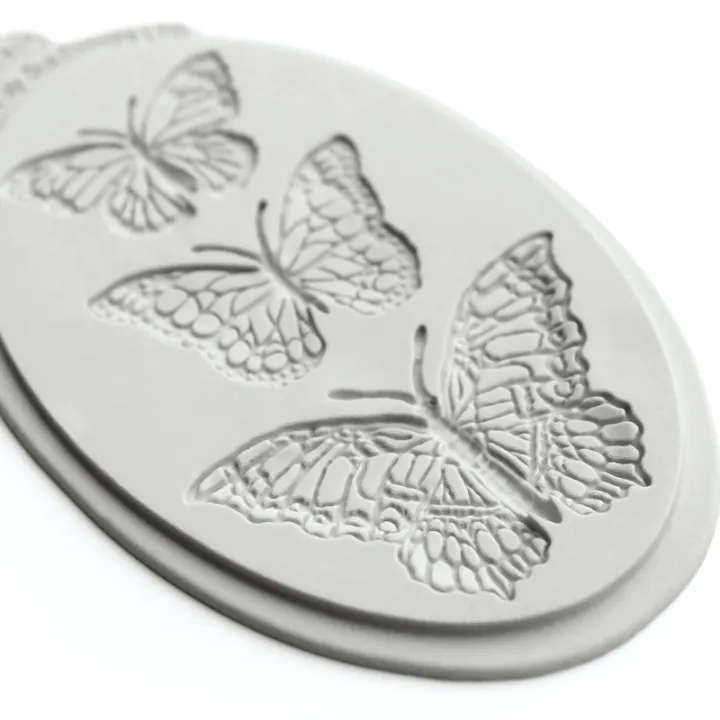 Silicone embosser butterflies