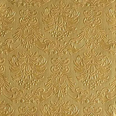Servietten Eleganz gold, 15 Stück