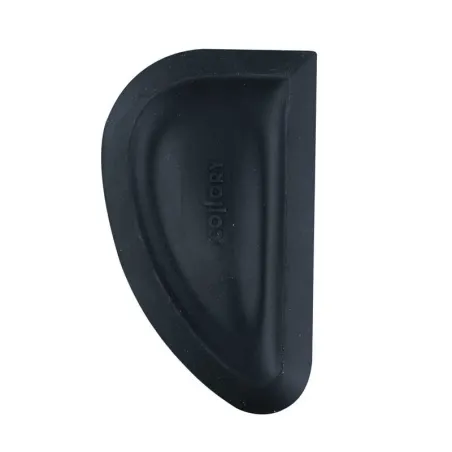 Spatule à pâte en silicone noire