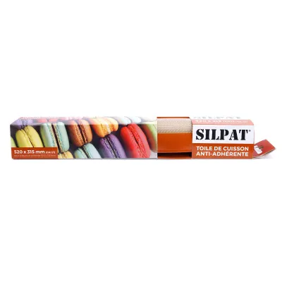 Silpat silicone mat brown, 52 x 31.5 cm for baking and rolling out