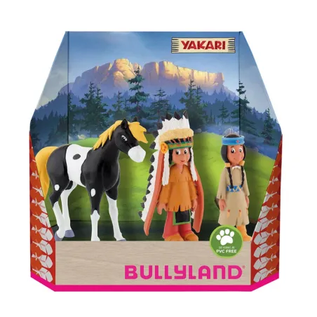 Gift set of Yakari play figures for cake toppers