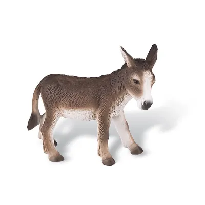 Donkey play figure as a cake topper