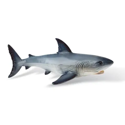 Statuetta grande squalo bianco per Cake Topper