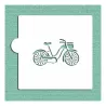 Stencil Fahrrad für coole Dekorationen