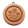 Modèle de Springerle Edelweiss Ø 70 mm pour Tirggel et petits pains à l'anis