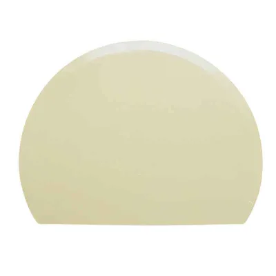 Dough scraper, large, ivory-colored for cleaning bowls