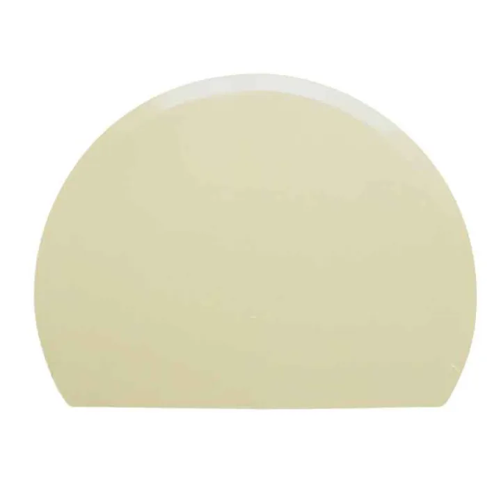 Dough scraper, large, ivory-colored for cleaning bowls