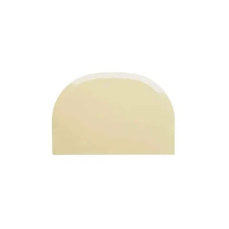 Dough scraper, small, ivory-colored for cleaning bowls